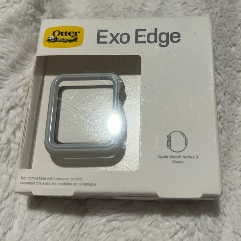 OtterBox Exo Edge Apple Watch Frame Case - Light Gray